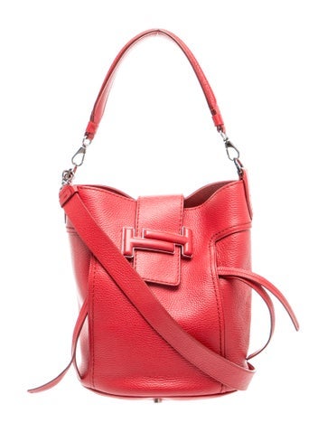 Leather Bucket Bag
