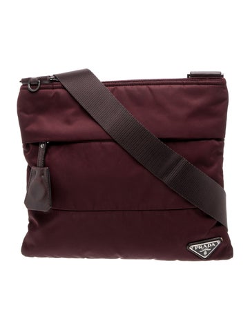 Tessuto Nylon Crossbody Bag