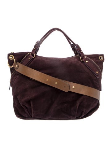 Suede Shoulder Bag