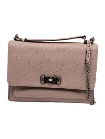 Leather Top Handle Bag