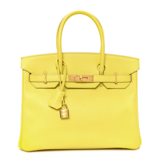 Hermes Epsom Birkin 30 Soufre