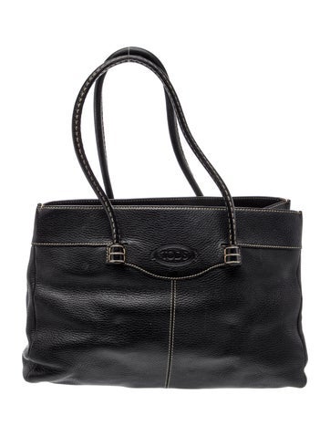 Leather Top Handle Bag
