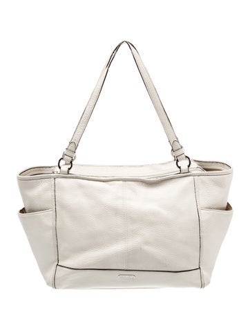 Leather Top Handle Bag