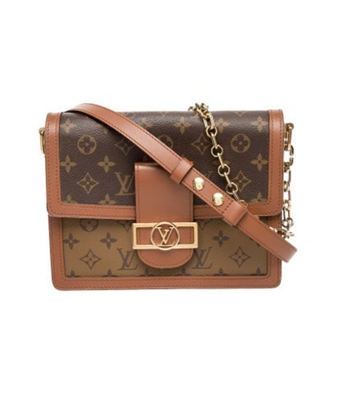 Louis Vuitton Vuitton Lv Monogram Reverse Dauphine Mm