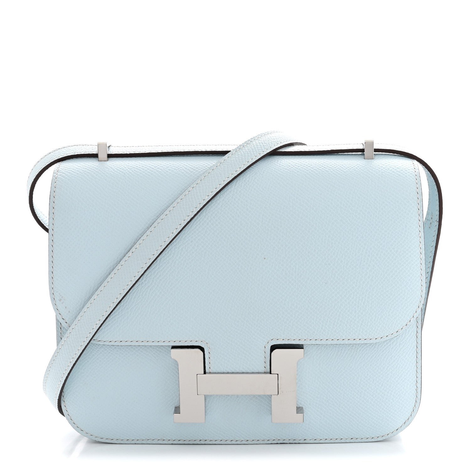 Hermes Epsom Constance 18 Bleu Brume