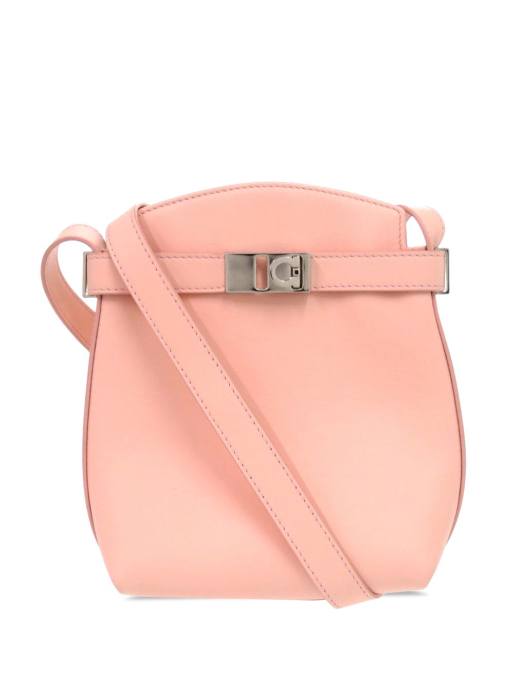 2010-2026 Leather Gancini Hug Phone Holder crossbody bag