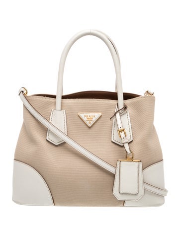 Canvas Cuir Double Tote