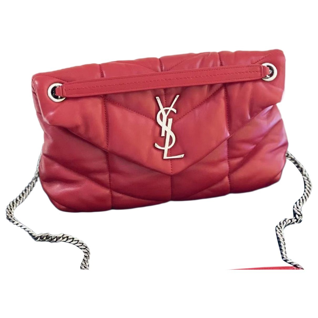 Loulou Puffer leather handbag