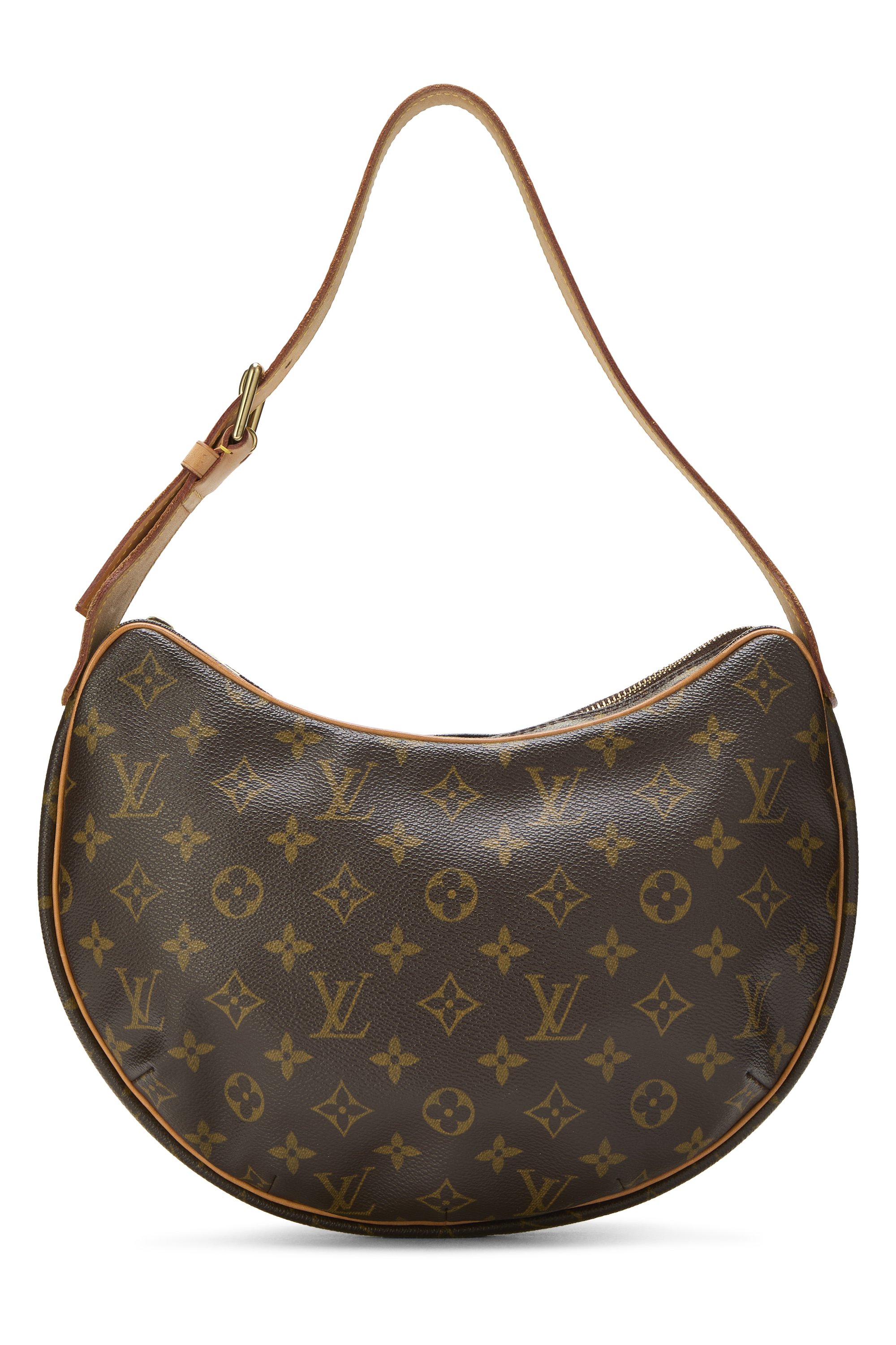 Monogram Canvas Croissant MM
