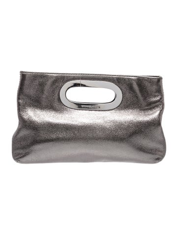 Leather Top Handle Bag