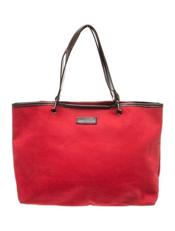 Longchamp Canvas Tote