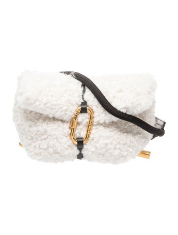Moncler Faux Fur Shoulder Bag