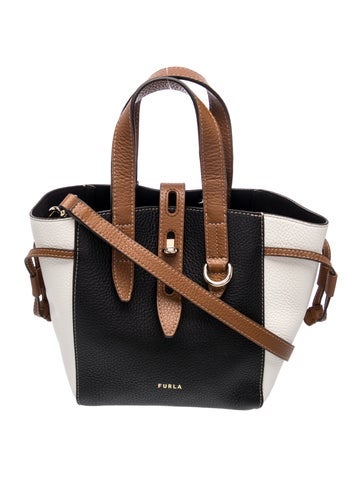 Leather Top Handle Bag w/ Tags