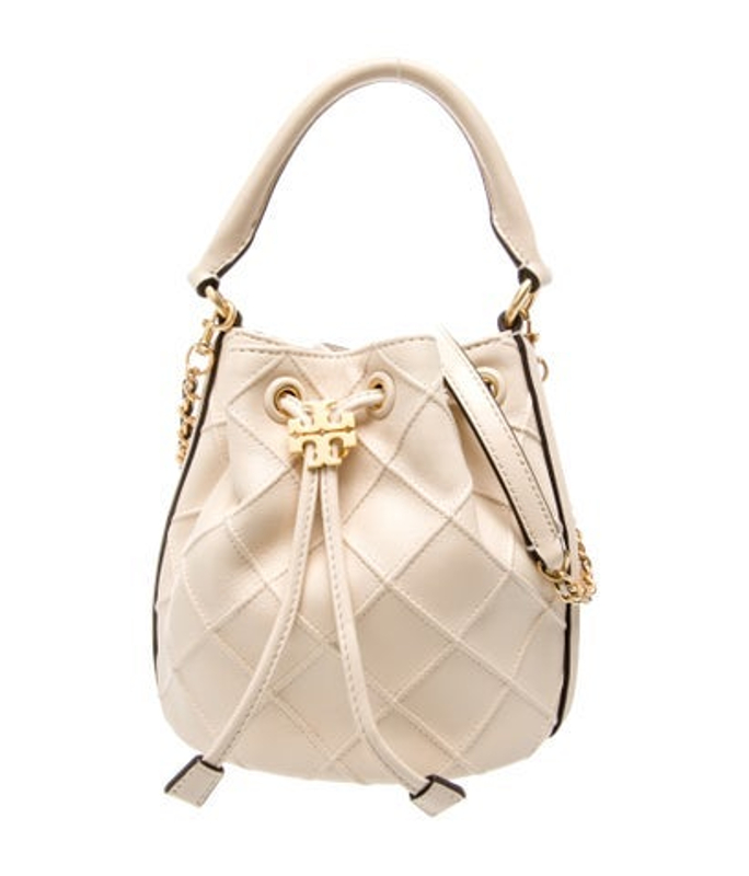 Tory Burch Burch Leather Bucket Bag