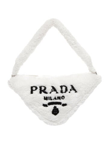 Prada Terry Cloth Shoulder Bag