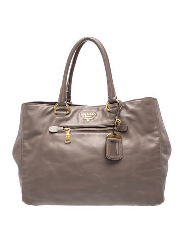 Saffiano Leather handle bag