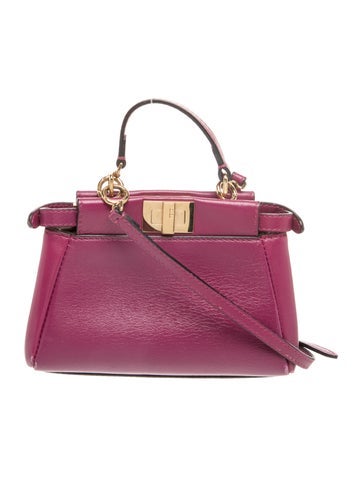 Leather Peekaboo Micro