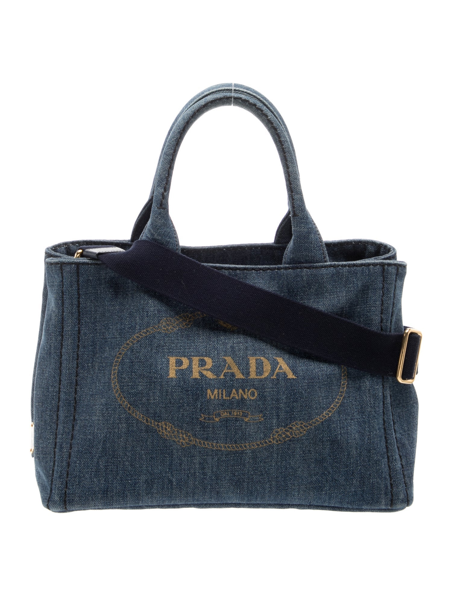 Enameled Metal Triangle Tote Small