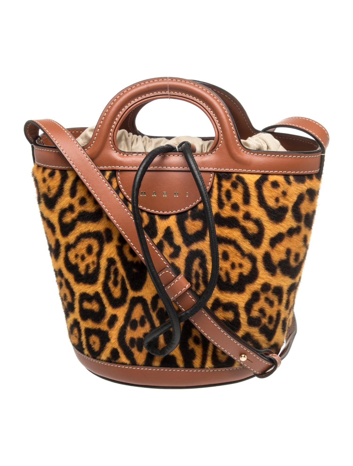 Faux Fur Bucket Bag