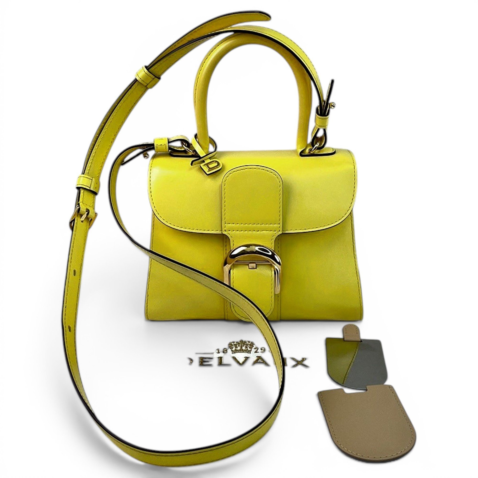 Brillant leather handbag