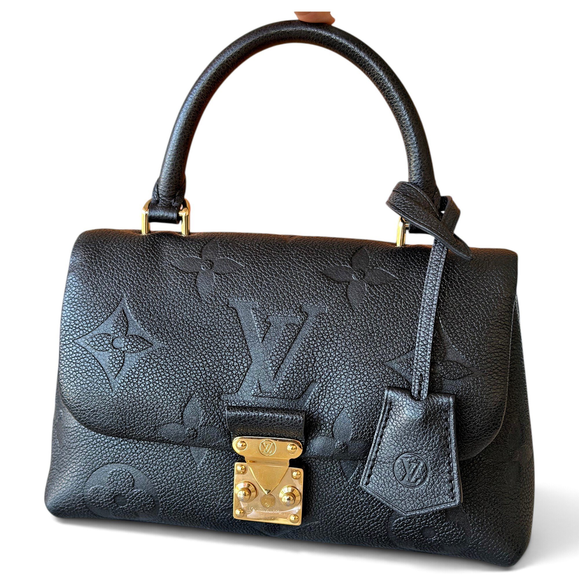 Madeleine leather handbag
