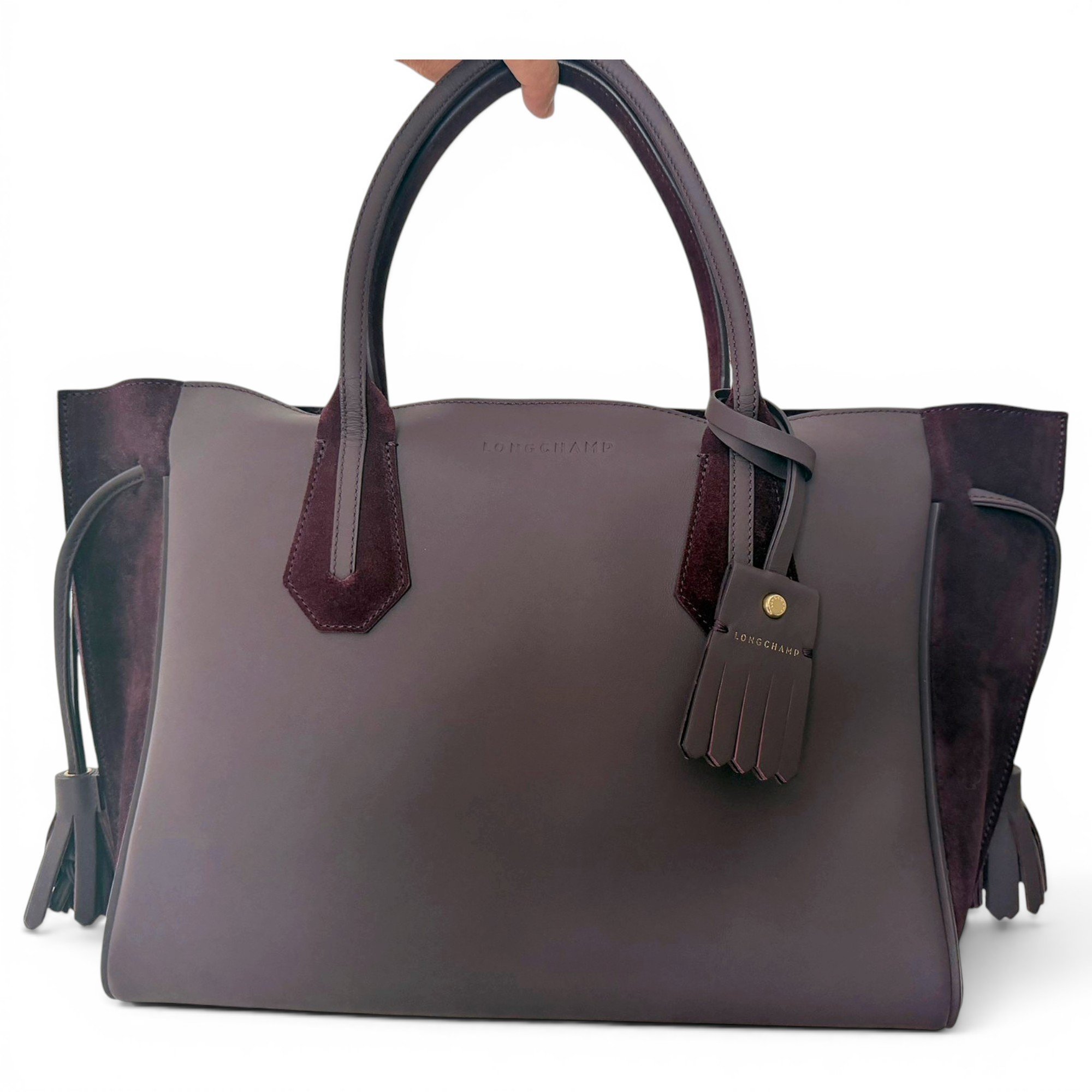 Penelope leather handbag