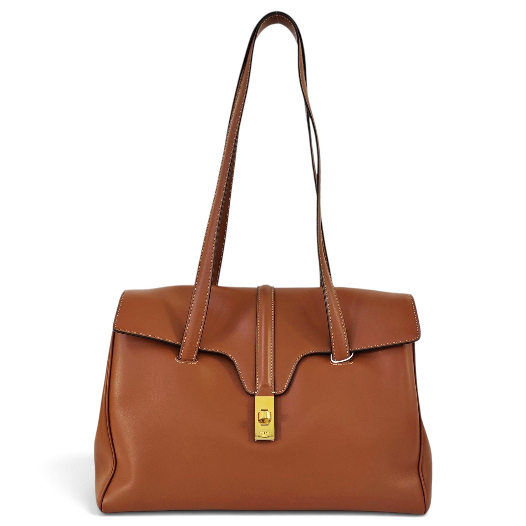 Sac 16 leather handbag