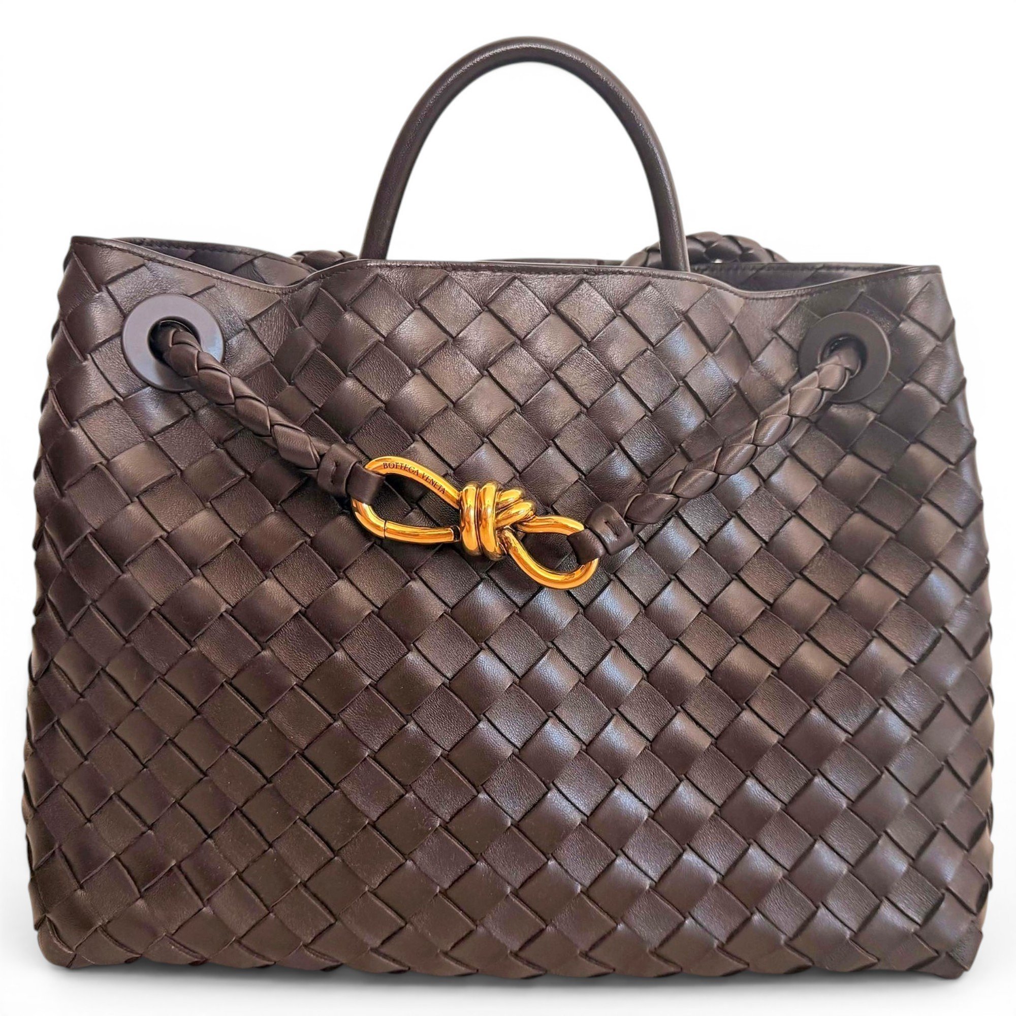 Bottega Veneta Andiamo leather handbag