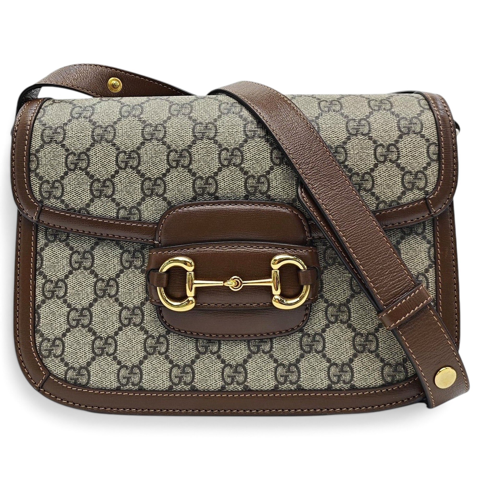 Handle Horsebit 1955 leather handbag