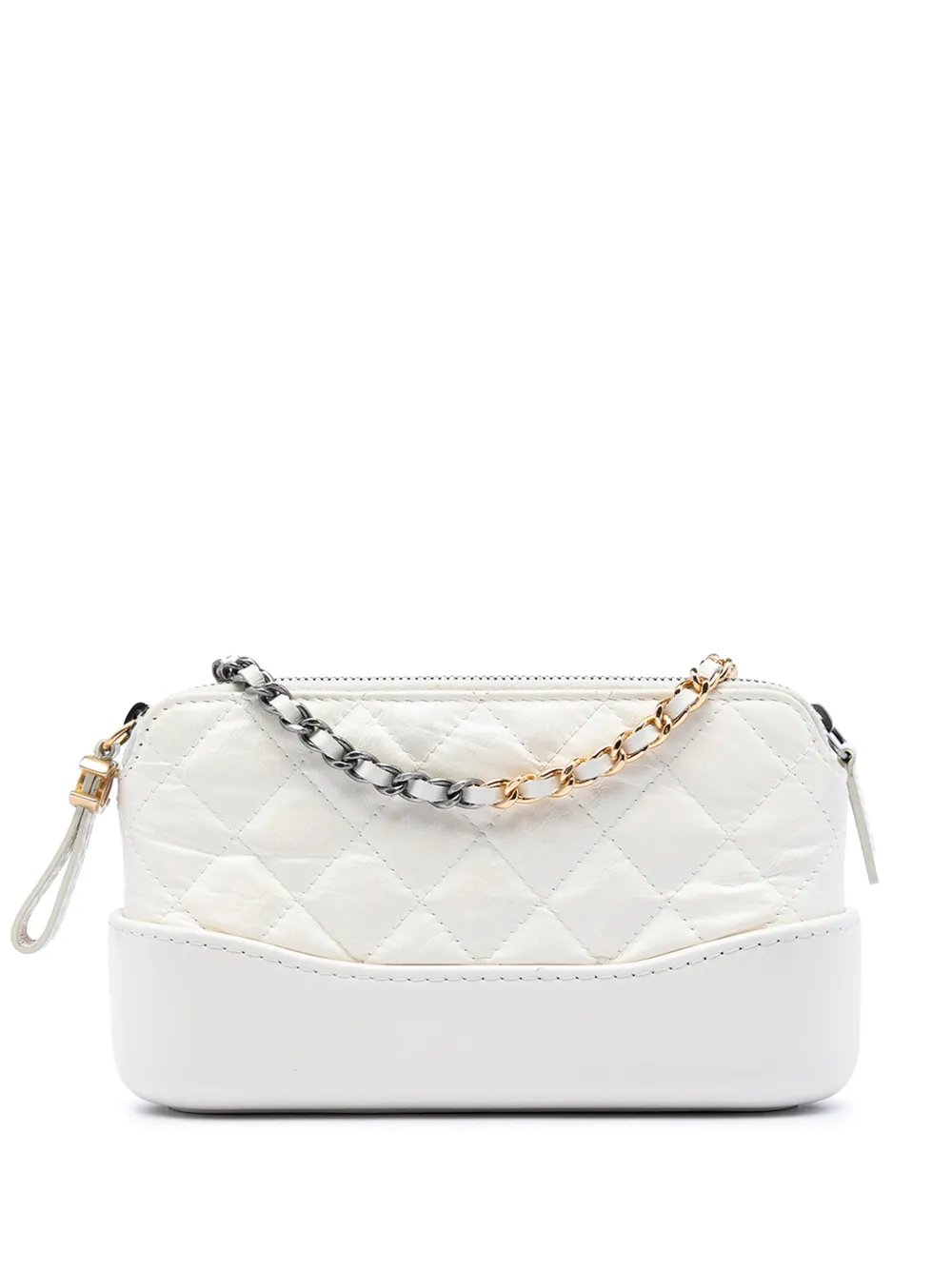 2018-2019 Quilted Aged Calfskin Gabrielle Clutch With Chain crossbody bag