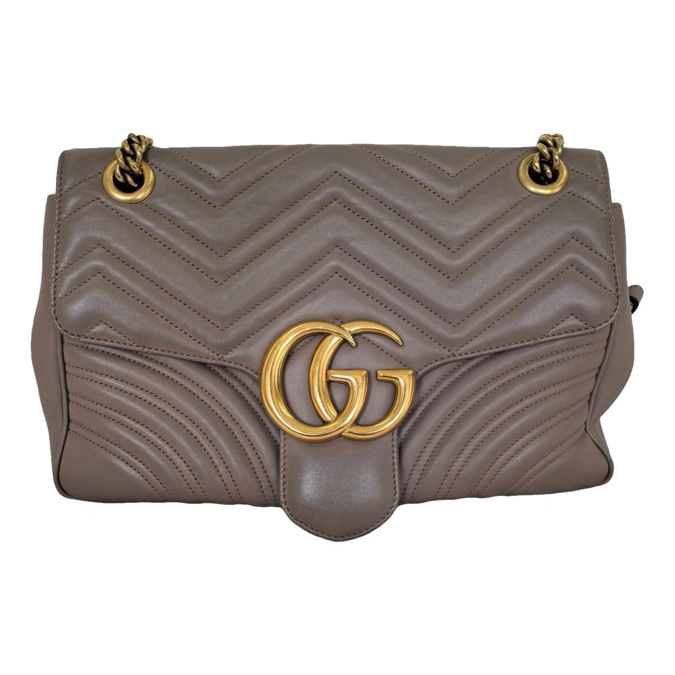 GG Marmont Flap leather crossbody bag