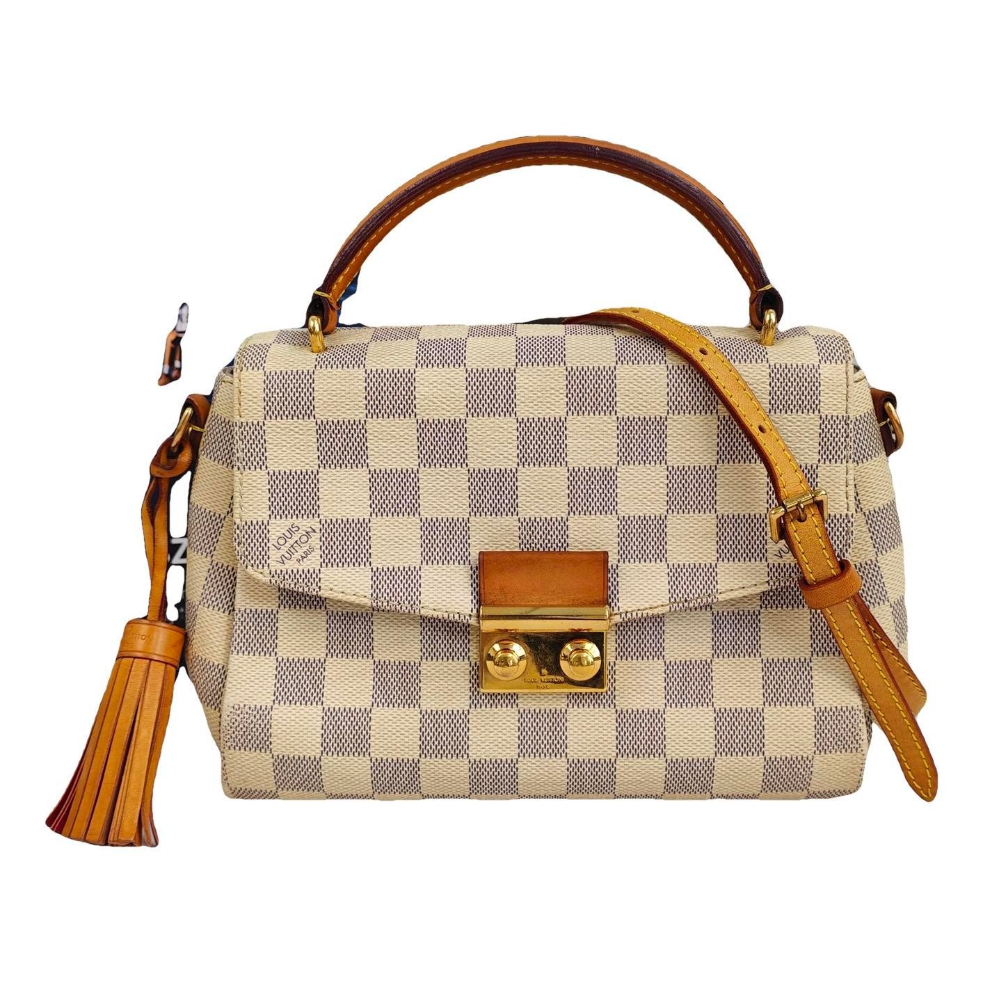 Croisette leather handbag