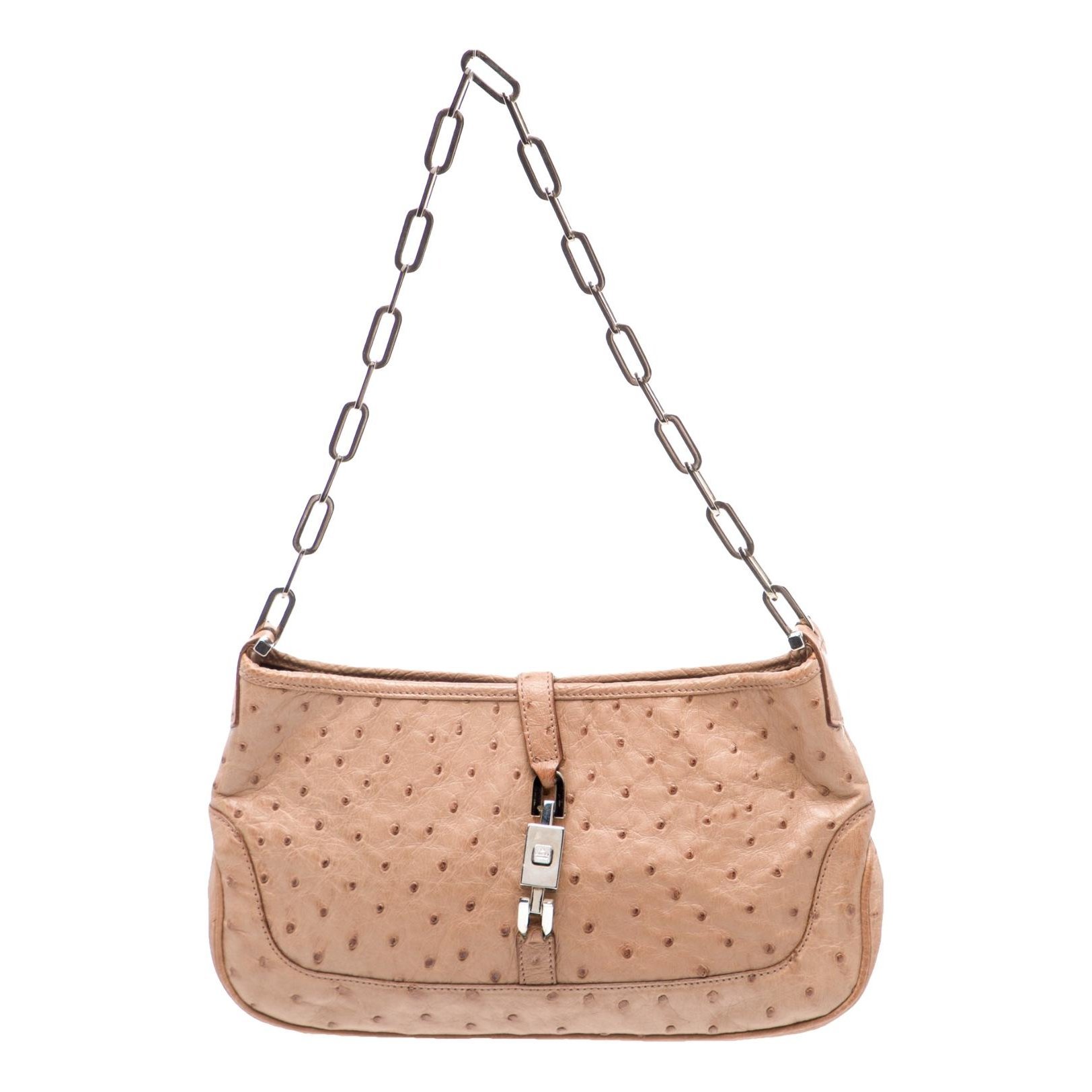 Jackie Vintage ostrich handbag