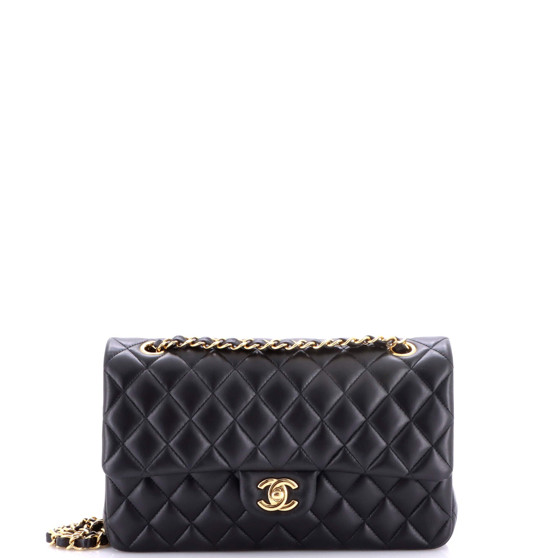 Classic Double Flap Bag Quilted Lambskin Medium