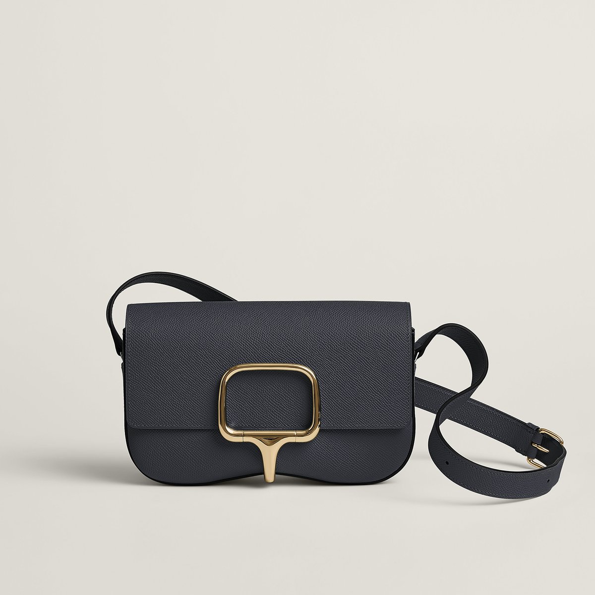 Bleu Indigo Hermès Della Cavalleria Elan Bag