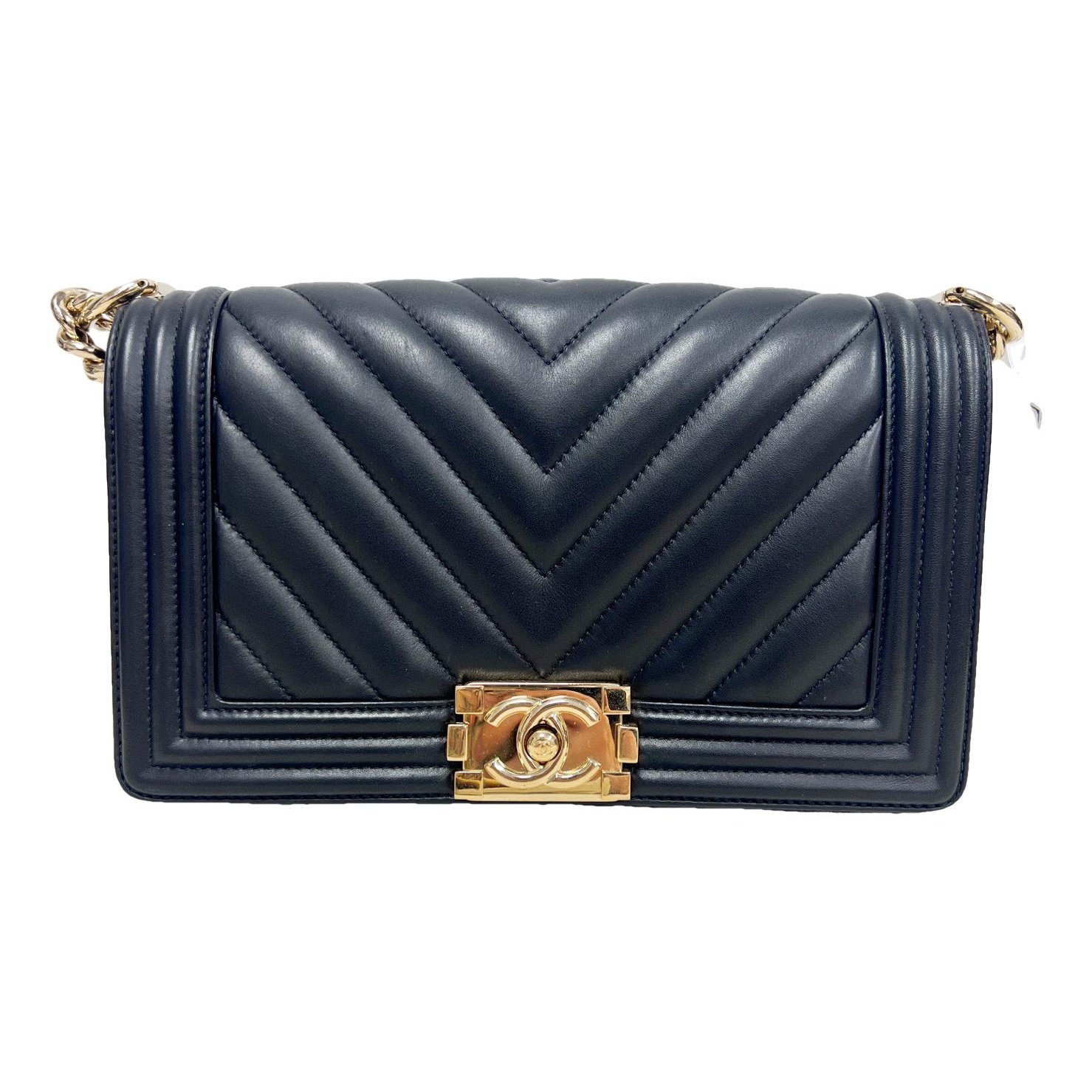 Boy leather crossbody bag