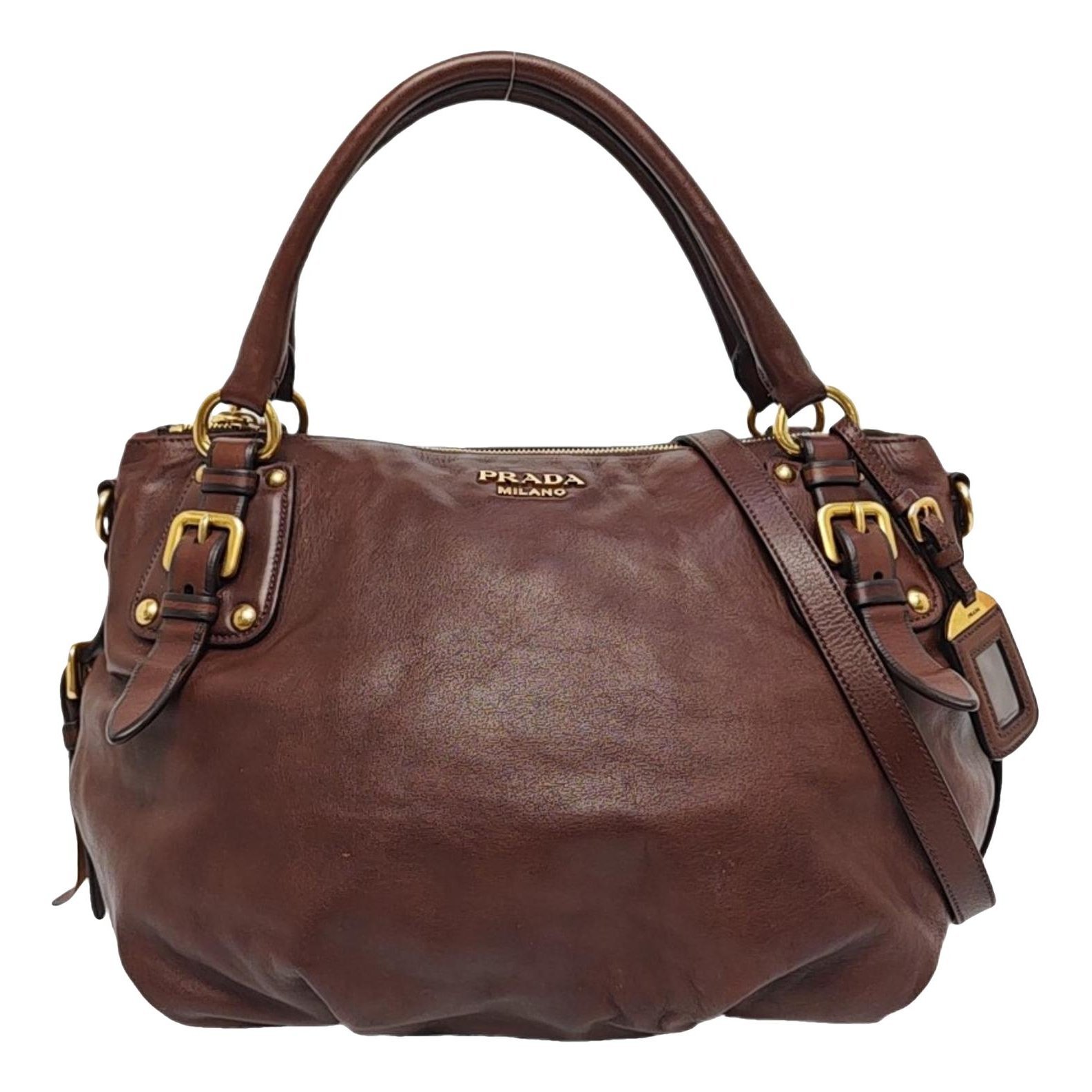 Paradigme leather crossbody bag