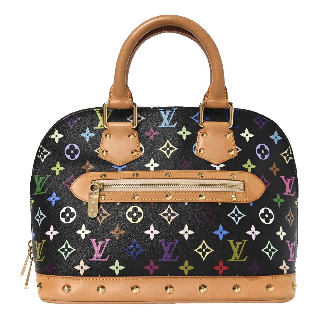 Alma leather handbag
