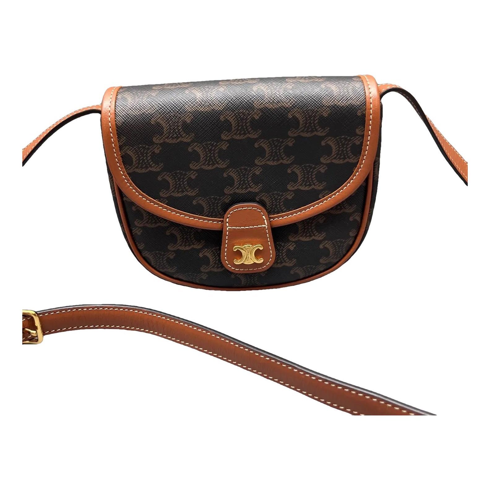 Vinyl crossbody bag