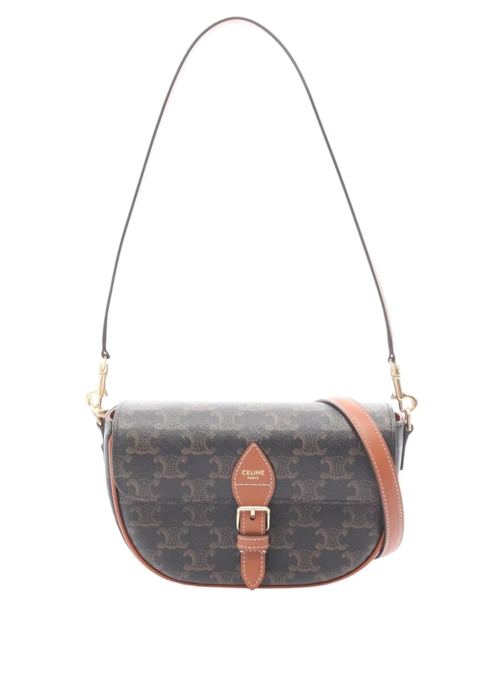 2010-2026 Triomphe Coated Canvas Folco satchel