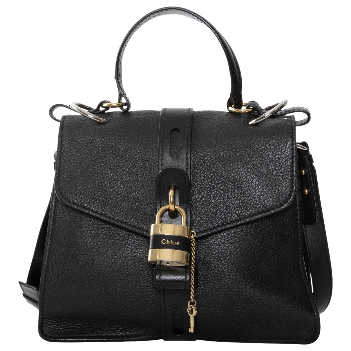 Aby leather handbag