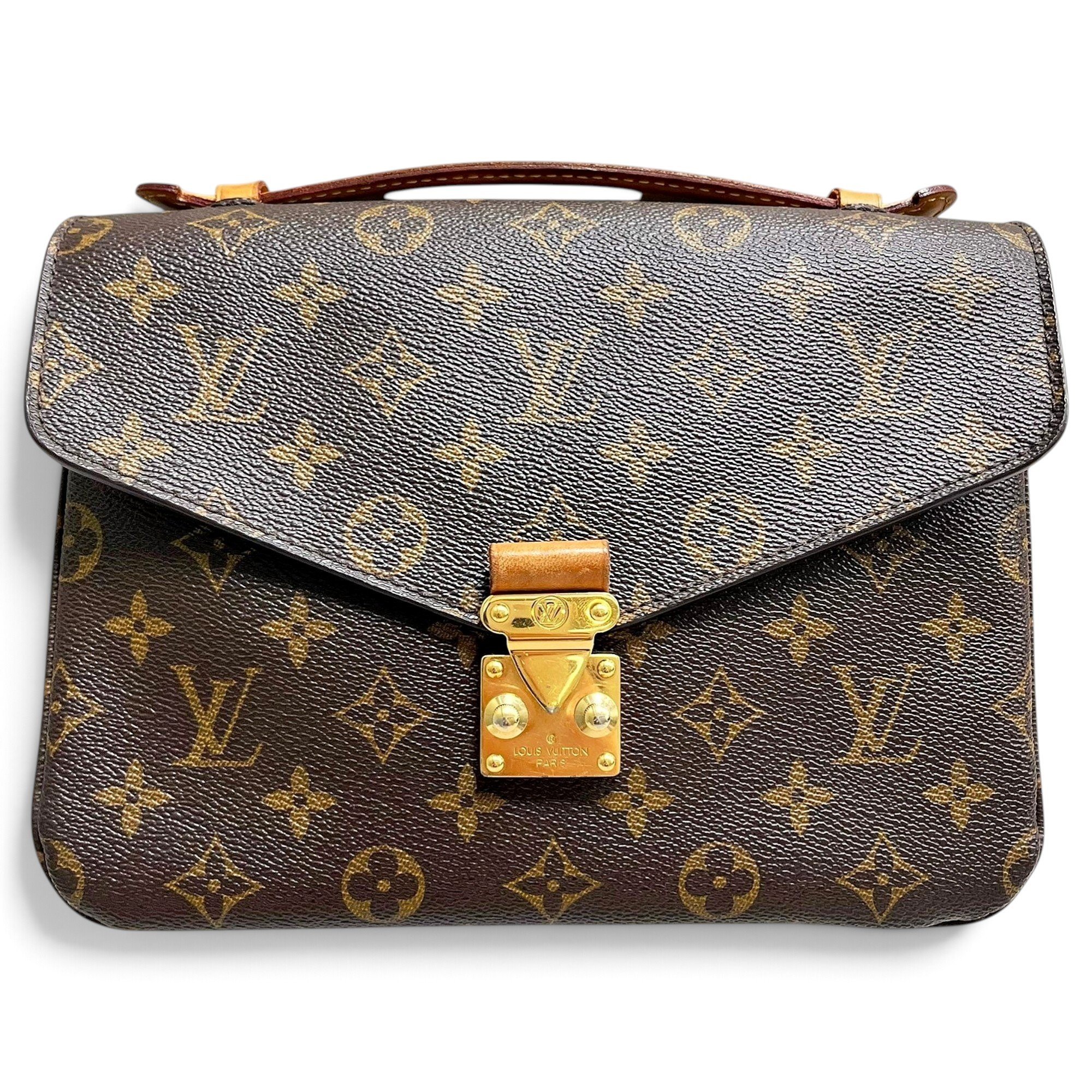 Metis leather handbag