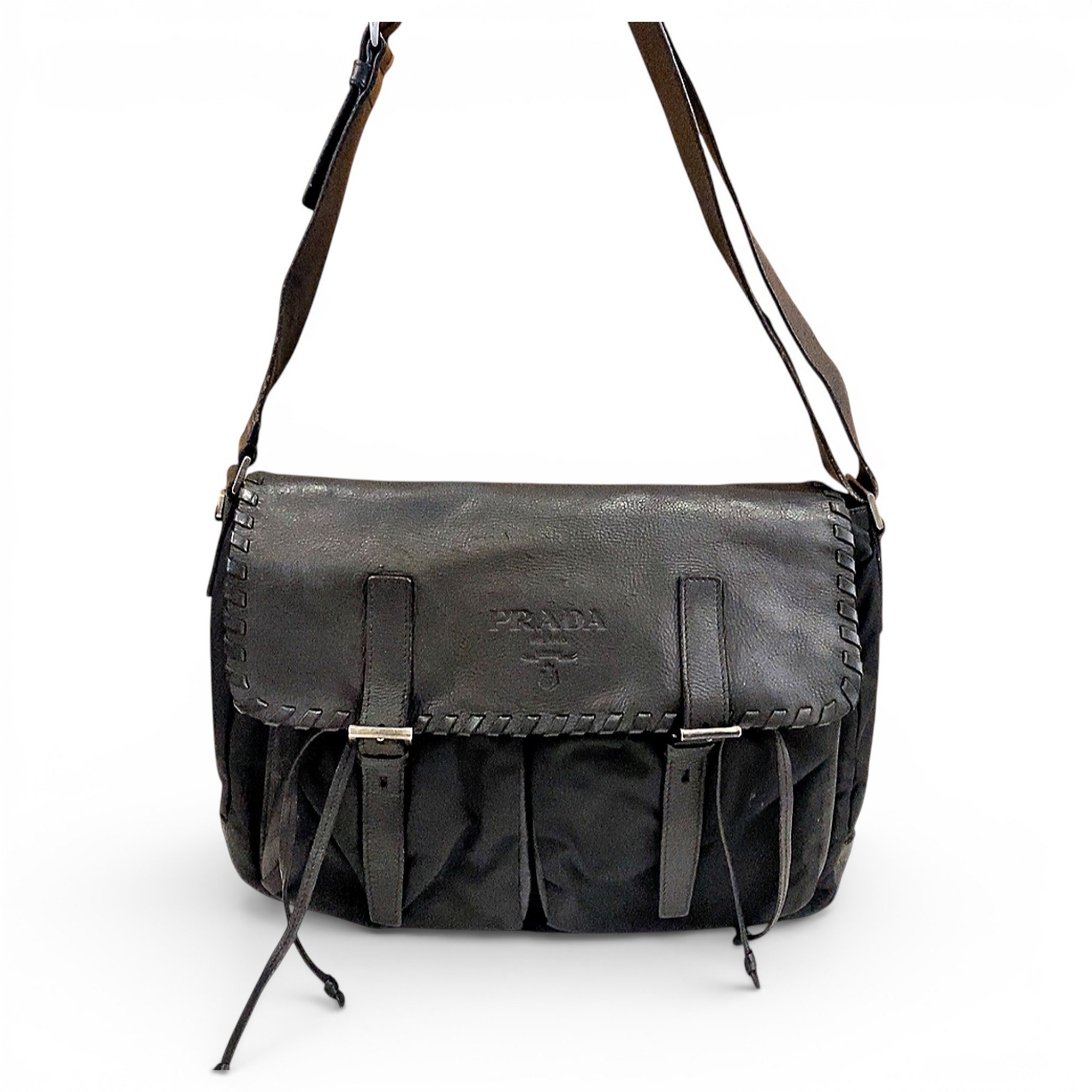 Leather handbag