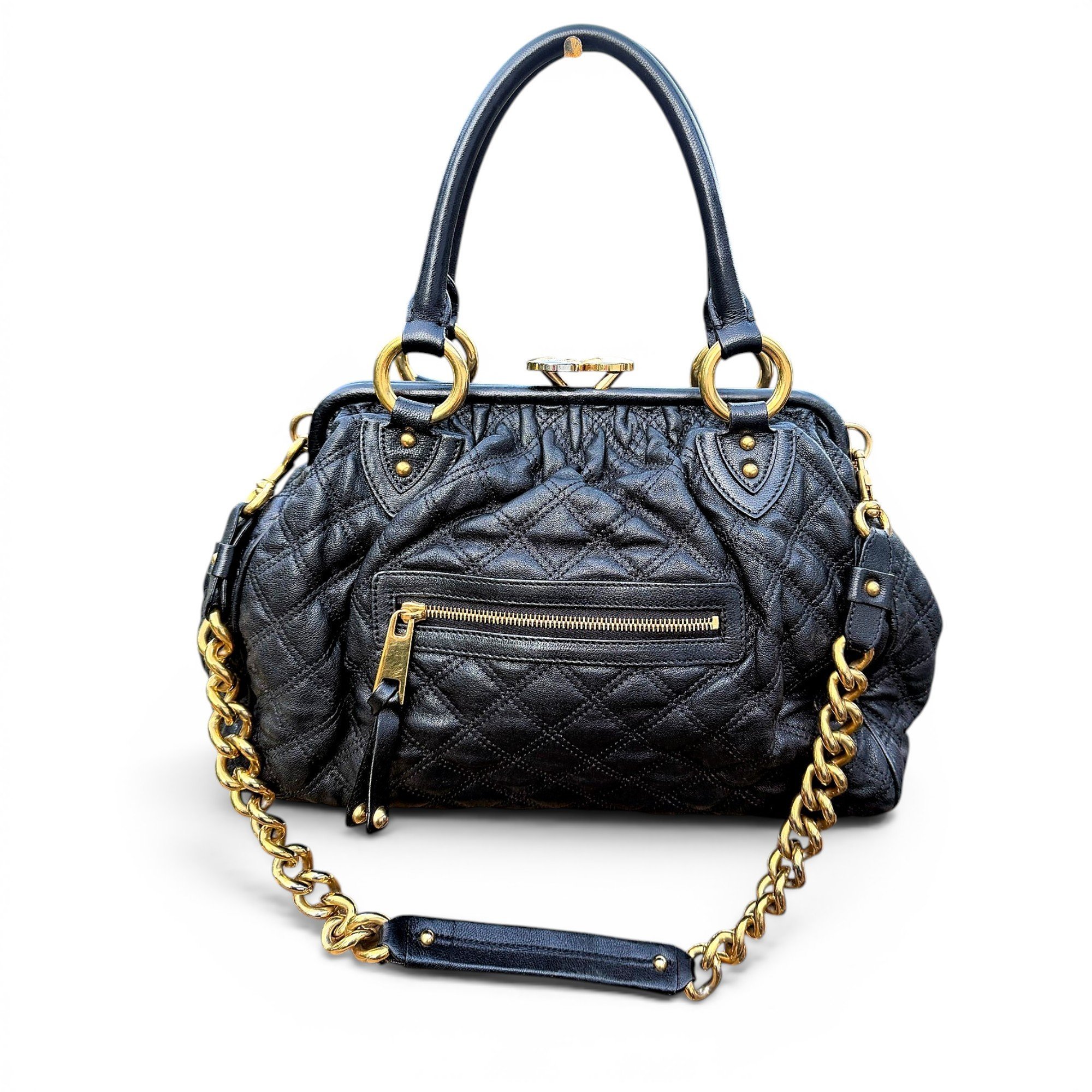 Stam leather handbag