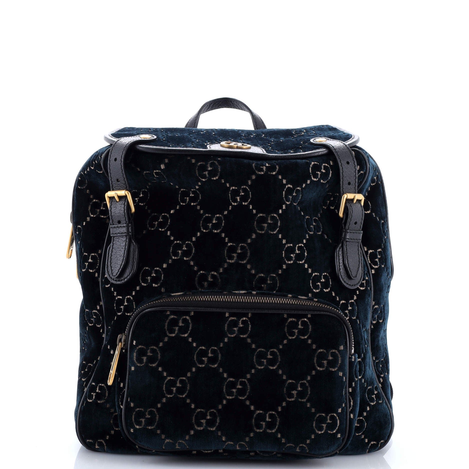 Gucci GG Marmont Backpack GG Velvet Small