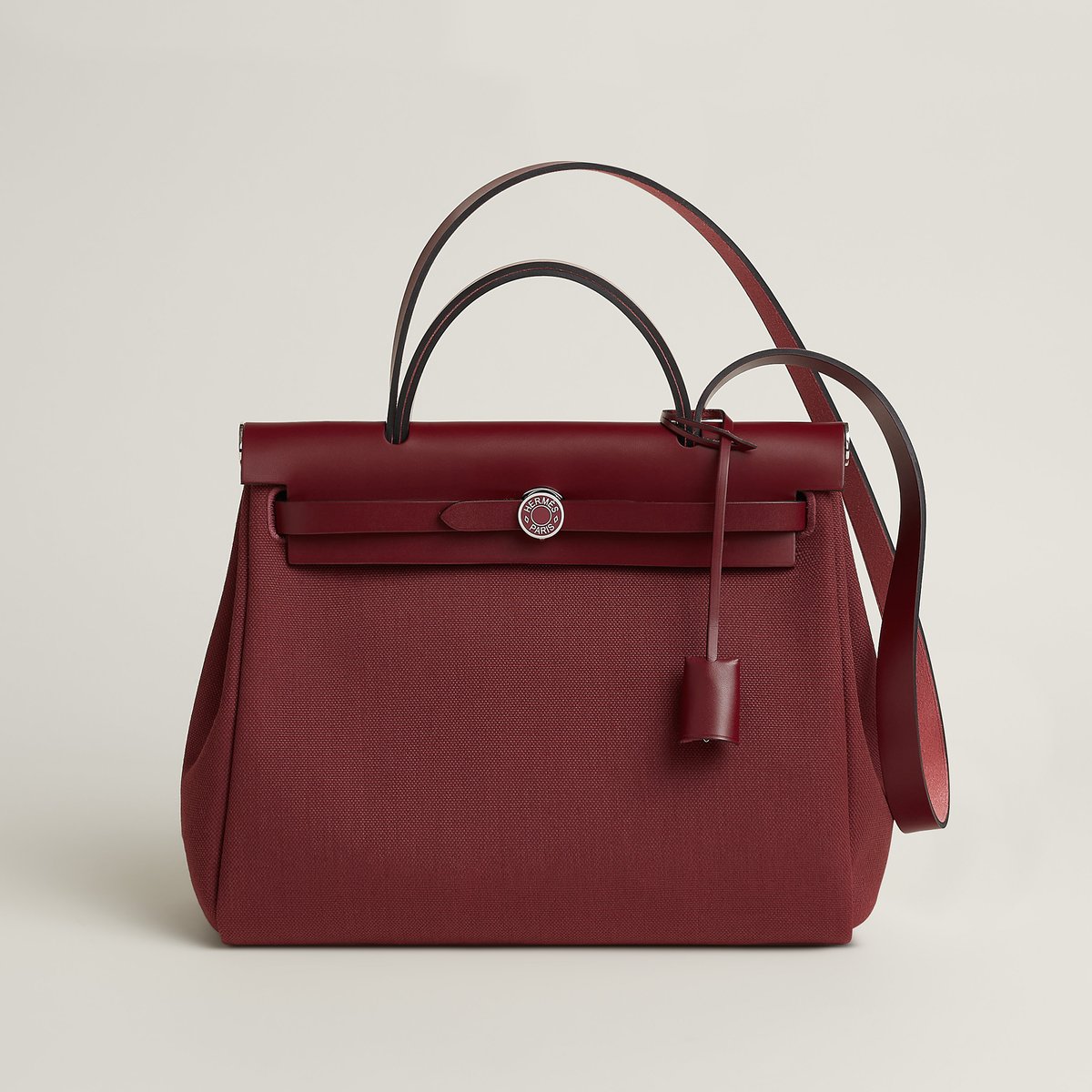 Hermès Herbag Zip 31 laque bag Rouge H/rouge H/rouge H