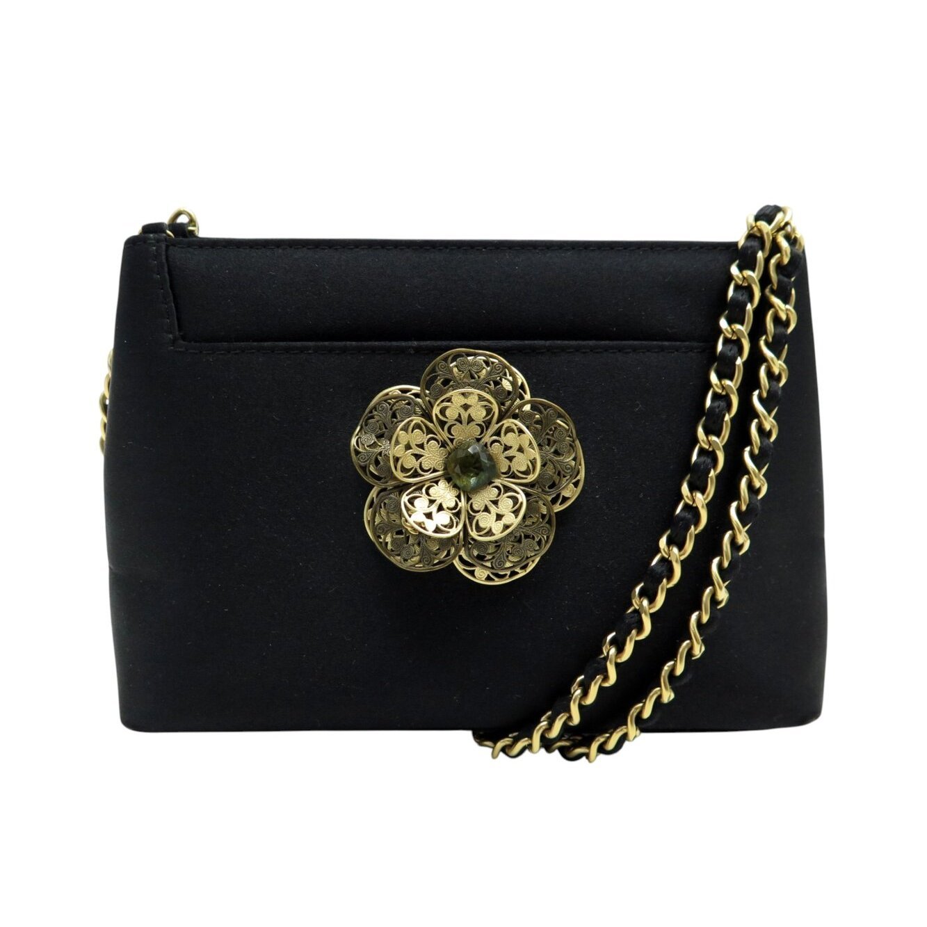 Silk handbag