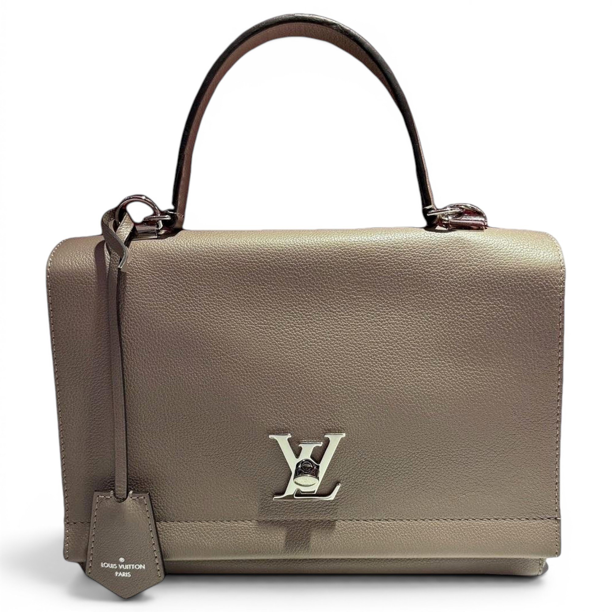 Lockme leather handbag