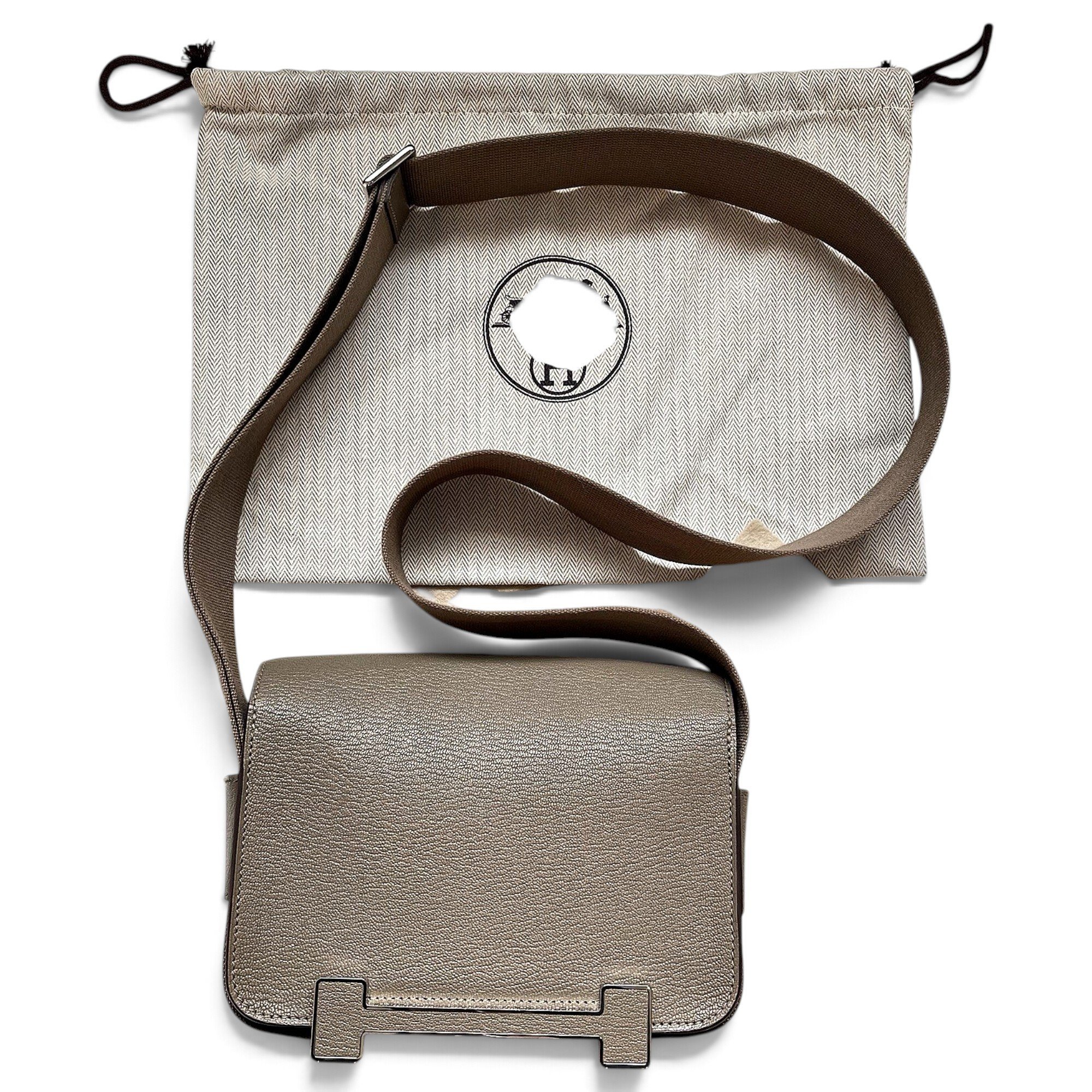 Geta leather crossbody bag
