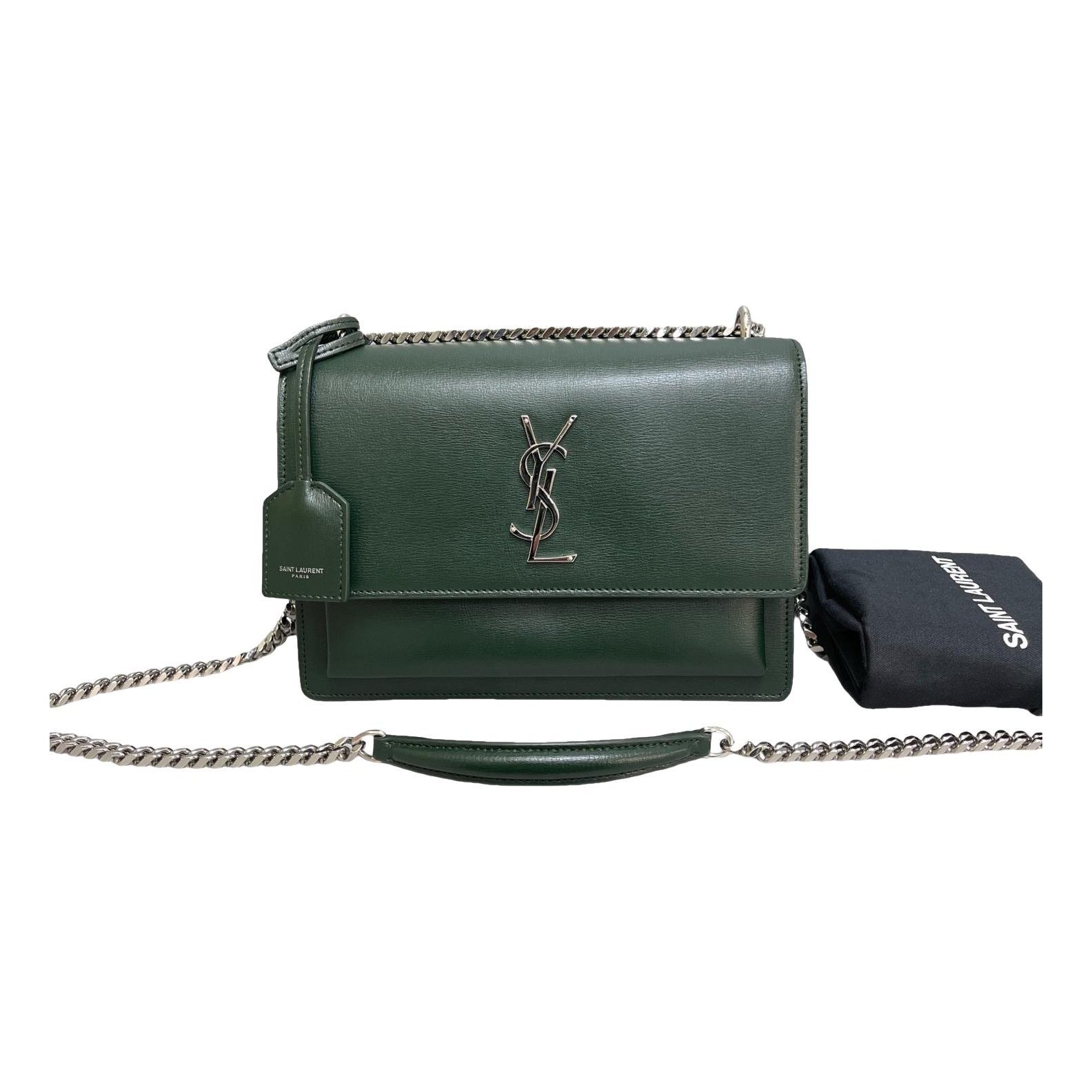 Sunset leather crossbody bag